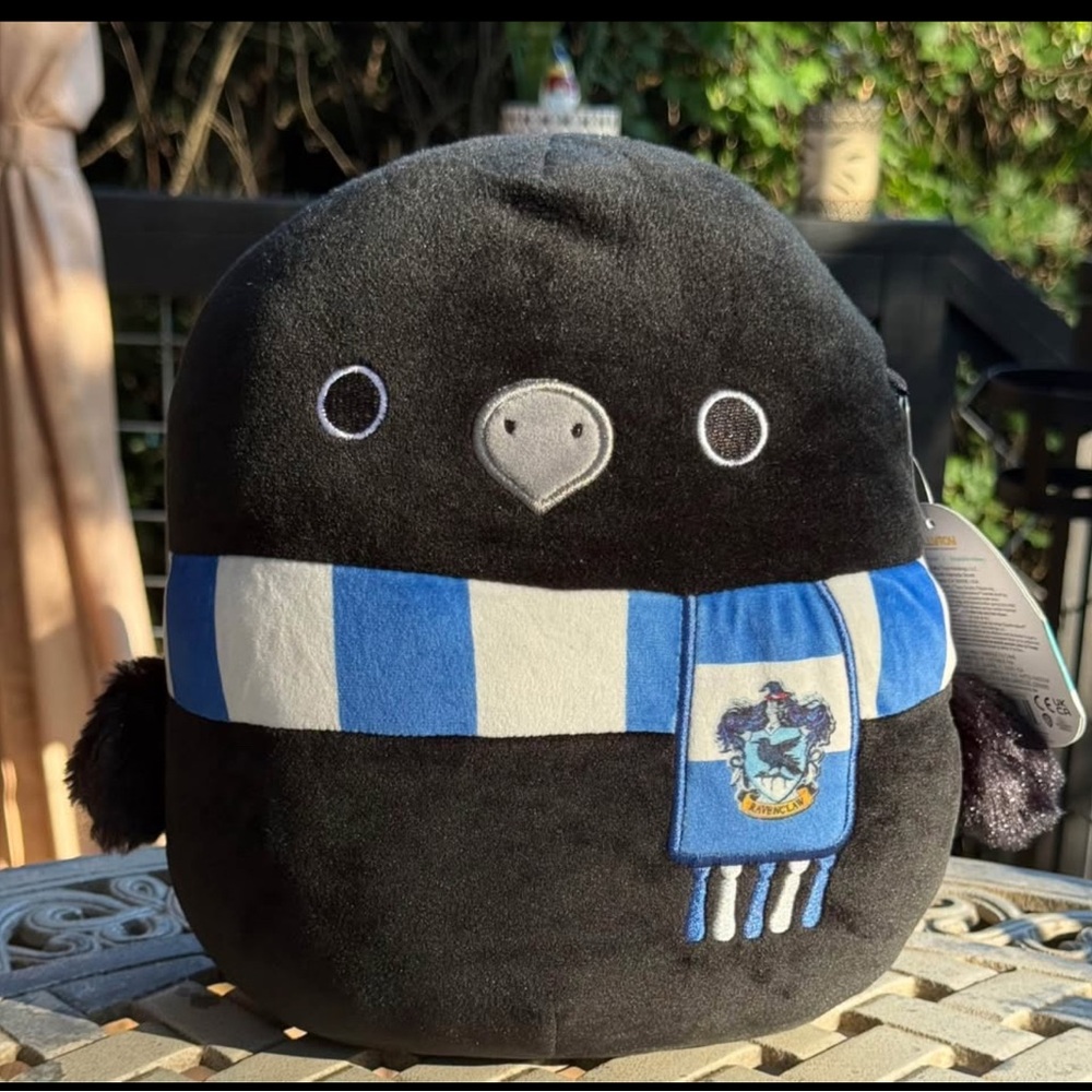 NWT Squishmallow Harry Potter Hogwarts Ravenclaw Raven 10”